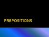 Что важно знать об английских предлогах. Некоторые предлоги и их перевод