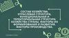 Состав хозяйства. Отраслевая структура, функциональная и территориальная структура хозяйства страны, факторы их формирования