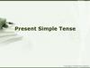 Present Simple Tense