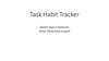 Трекер задач и привычек. Task Habit Tracker