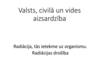 Valsts, civilā un vides aizsardzība. Radiācija, tās ietekme uz organismu. Radiācijas drošība