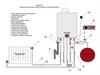 Функціональна схема монтажу опалення та водопостачання