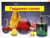 Гидролиз солей