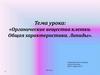 Органические вещества клетки. Общая характеристика. Липиды