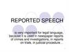 Reported Speech