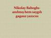 Nikolay Baboglu