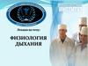 Физиология дыхания