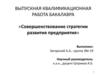 Совершенствование стратегии развития предприятия