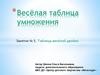 Весёлая таблица умножения. Занятие №5. Таблица весёлой двойки