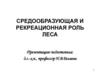 Средообразующая и рекреационная роль леса