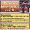 Ритуалы Вооруженных сил РФ