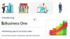 Business One. Marketing app to increase sales