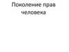 Поколение прав человека