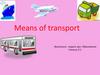Means of transport