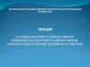 Основы здорового образа жизни. Компоненты здорового образа жизни. Факторы обеспечения здоровья студентов