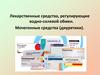 Лекарственные средства, регулирующие водно-солевой обмен. Мочегонные средства (диуретики)