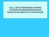 Коллизионные нормы. Основы правоприменения в международном частном праве  (тема 3)