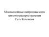 Многослойные нейронные сети прямого распространения. Сеть Кохонена  (лекция 3)