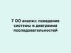 ОО анализ: поведение системы и диаграмма последовательностей. Тема 7