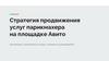Стратегия продвижения услуг парикмахера на площадке Авито