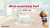 What would Sally like?