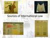 Sources of International Law