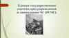 Единая государственная система предупреждения и ликвидации ЧС (РСЧС). Лекция 8