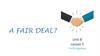 A fair deal  (lesson5)
