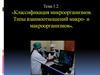Классификация микроорганизмов. Типы взаимоотношений микро- и макроорганизмов. Тема 1.2