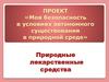 Моя безопасность в условиях автономного существования в природной среде