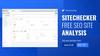 Sitechecker free seo site analysis