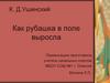 Как рубашка в поле выросла. К.Д. Ушинский