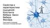 Свойства и характеристики ощущений. Закон Вебера - Фехнера