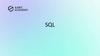 Типы данных. SQL
