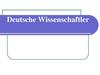 Deutsche Wissenschaftler
