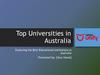 Top Universities in Australia Exploring the Best Educational Institutions in Australia