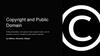 Copyright and Public Domain