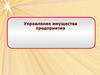 Управление имущества предприятия