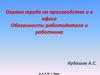 Охрана труда на производстве и в офисе Обязанности работодателя и работника