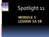 Modul. Spotlight 11