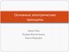 Основные электрические принципы. Закон Ома
