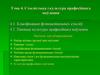 Стылістыка і культура прафесійнага маўлення. Тэма 4