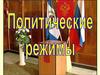 Политические режимы