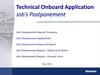 Technical Onboard Application