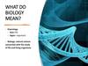 What do biology mean