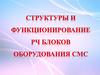 Структуры и функционирование РЧ блоков оборудования СМС
