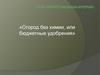 Огород без химии, или бюджетные удобрения