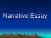 Narrative Essay