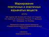 Маркирование пластичных и эластичных взрывчатых веществ