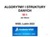 Algorytmy i struktury danych
